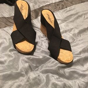 Black sandals